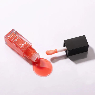 Glow Reviver Lip Oil Nourishing Tinted Lip Oil For A High-shine Finish Infused With Apricot Oil Rose Colors  Mirror Moisturizing