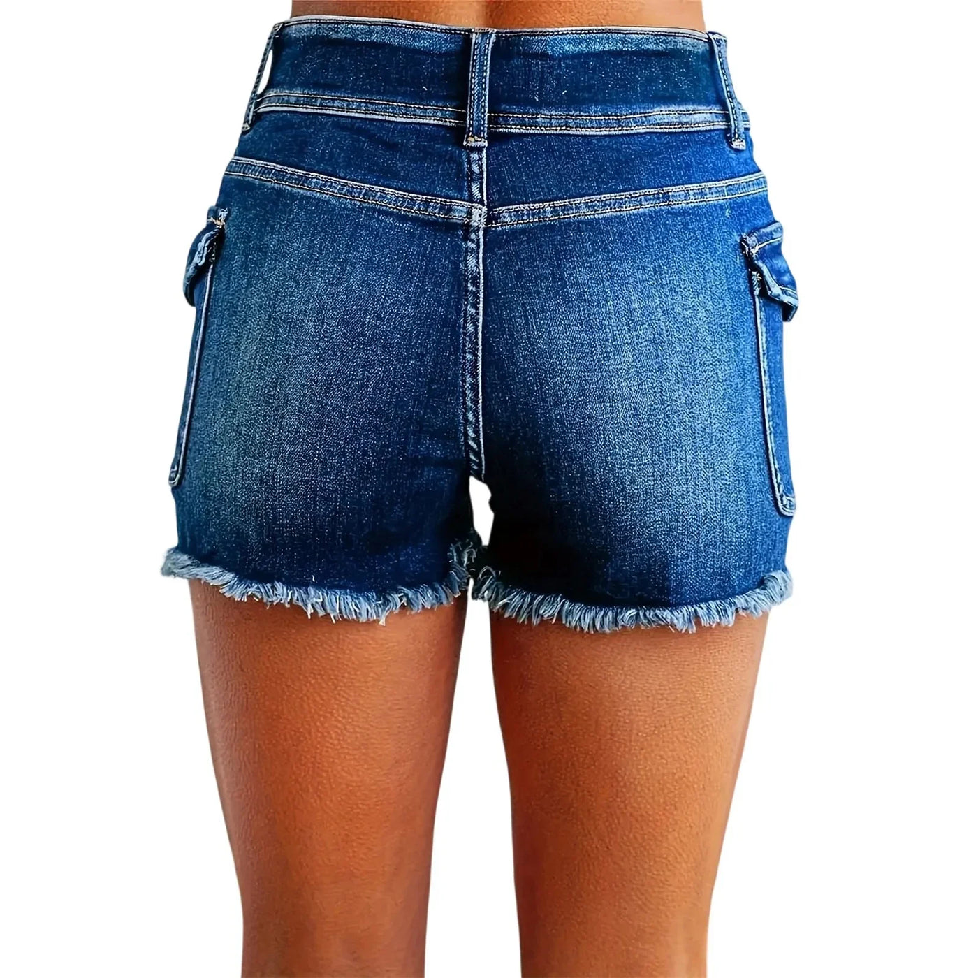 Denim Shorts For Women Booty Skinny Sexy Coquette Tight Low Rise Waist Short Jean Pants Woman Aesthetic Wholesale Jorts Kpop