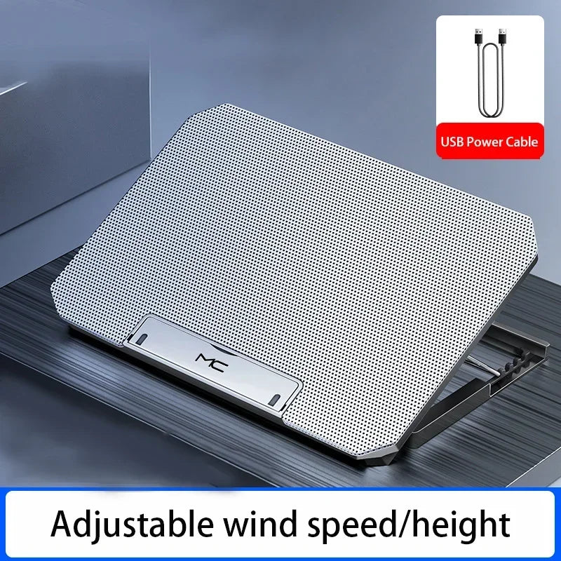 Gaming Laptop Holder Cooler Large Size For 12-16 Inch Notebook Laptop Cooling Pads Wind Speed Adjustable Silent Laptop Stand