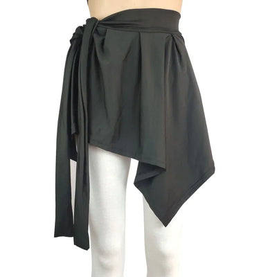 Yoga Skirts Tennis Ballet Skirt Women All-match Hip Covering Bottoms Sports Long Strap Cover Up Shawl Scarf