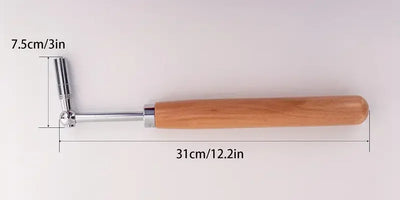 Professional Piano Tuning Kit Portable Piano Tuner Tuner with Tuning Hammer and Silence Kit for All Upright and Grand Pianos