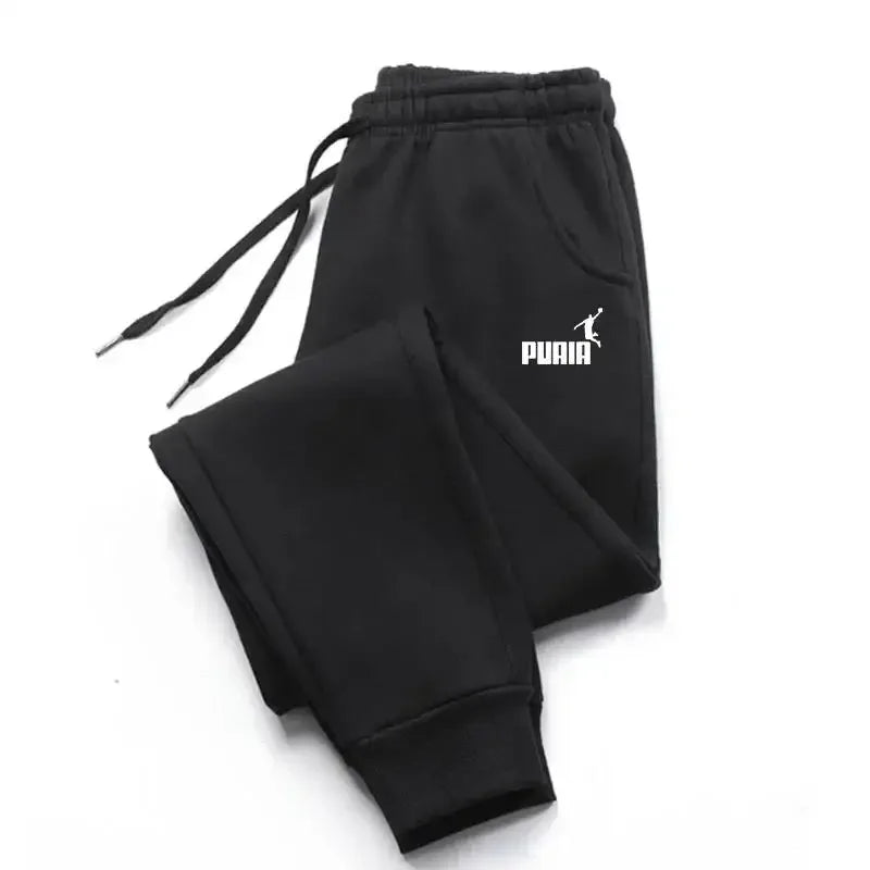 Men's Clothing Trousers Autumn And Winter Men Casual Pants Fashion Soft Sweatpants Jogging Sports Pants 4Colors Brand Logo Print