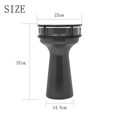 8 Inch Turkish Drums Arabian Middle Eastern Drums African Drums Profession Portable Metal Hand Drum Percussion Instrument