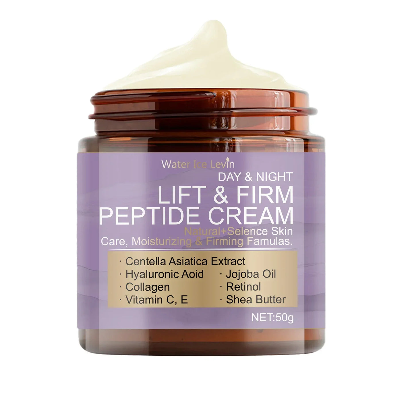 Firming Peptide Powerful Day and Night Cream, Brightening and Hydrating Skin Renewal Cream, Anti-Aging Facial Moisturizer