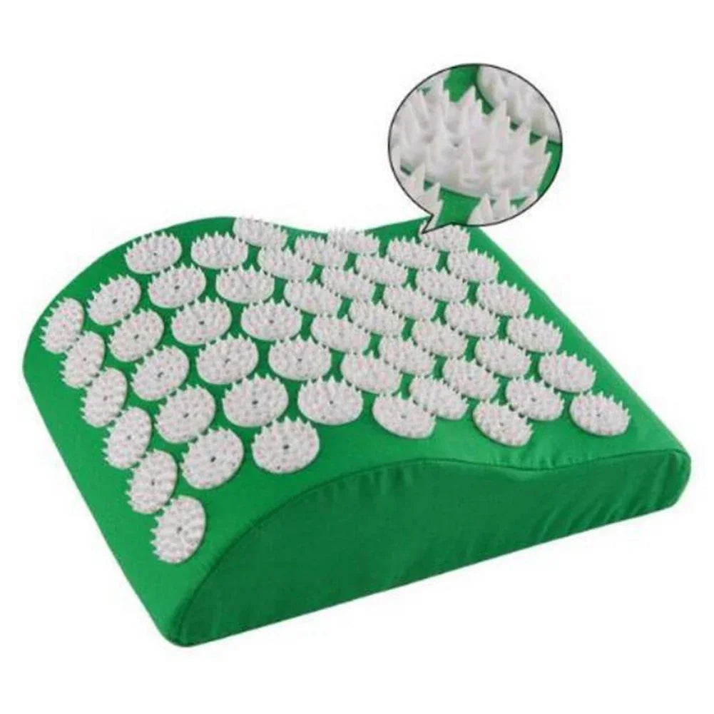 Low Back Pillow With Large Touchpoints Rectangle Home Acupressure Pillow Washable Stress Relief Pillow For Back Pain