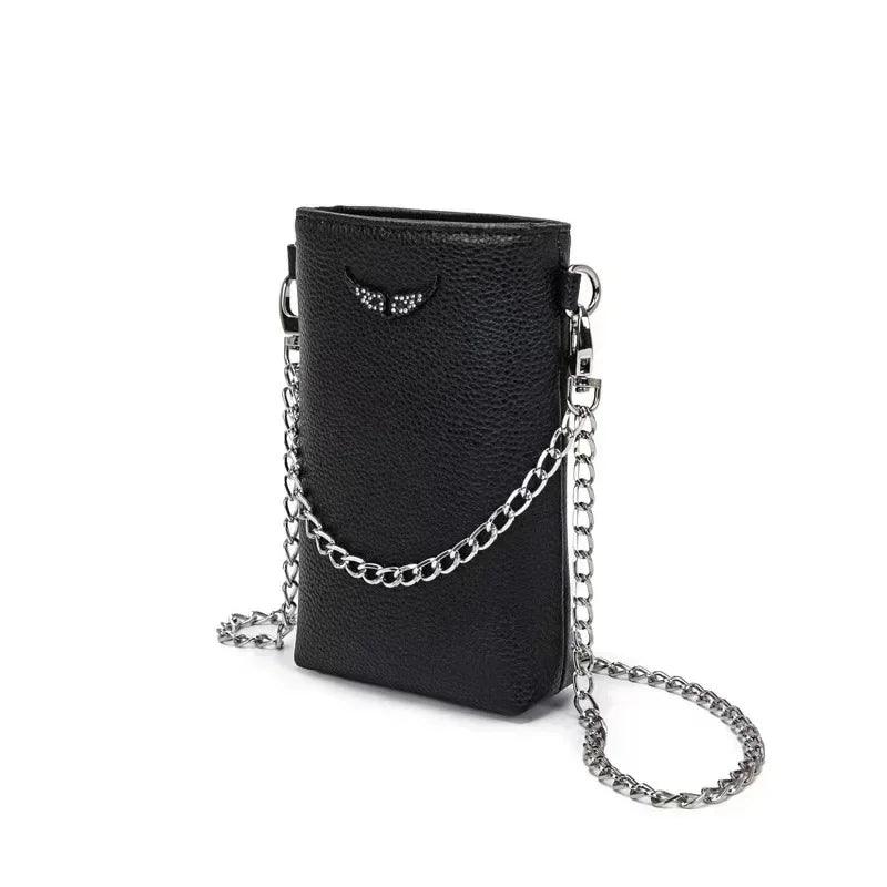 Handbags for women 2025 new fashion french women’s shoulder bag wings zvbag pu retro messenger luxury designer handbag