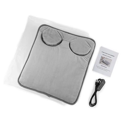 Electric Foot Heating Pad Soft Plush Foot Warmer Heater Household Foot Warming Mat  for Bed Office with 4 Heat Levels & 4 Timer