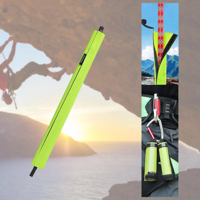 Rock Climbing Rope Protector Rappelling Abseiling Equipment Strong Arborist Rope Protection Sleeve for Mountaineering Outdoor