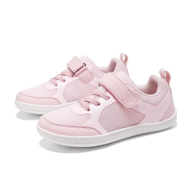 New children's wide version anti slip breathable shoes, minimalist sports shoes for boys and girls, with minimal wear and tear