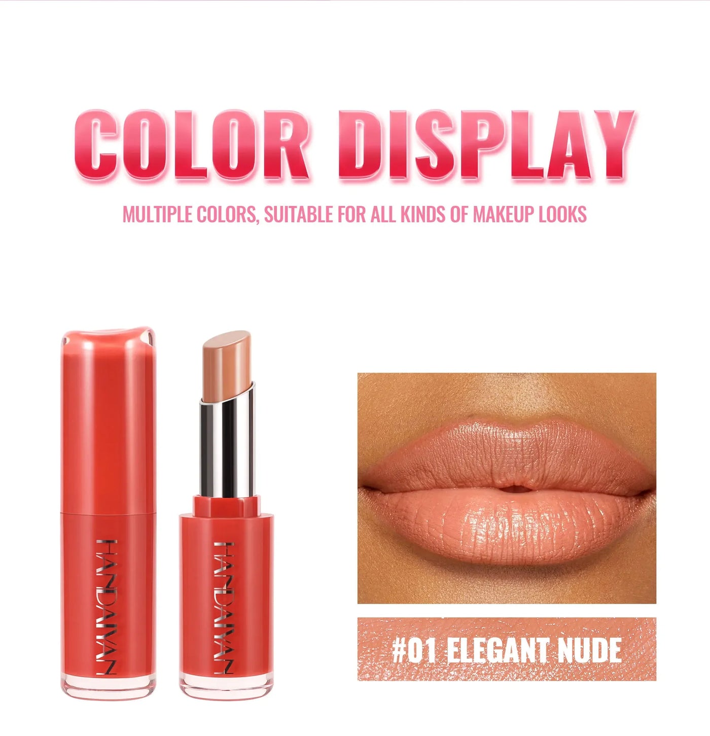 Velvet Matte Lipstick 8 Colors Long Lasting Waterproof Moisturizing Non Stick Lip Makeup For Daily Natural Look