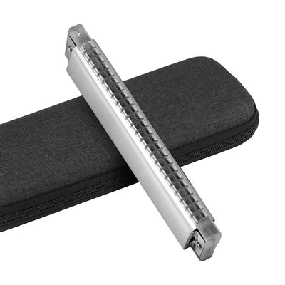 JDR Polyphonic Harmonica 24 Holes Professional Tremolo Mouth Organ T2406S Harmonica For Adults, Professionals and Students