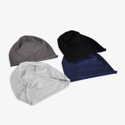 Hats Beanies For Men Women Unisex Autumn Summer Beanie Cotton Solid Color Elastic Bonnet Hip Hop Baggy Cap Male Female Thin