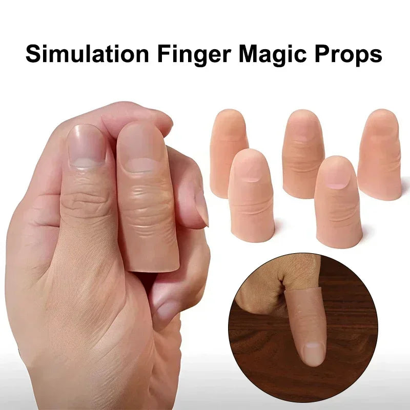 Prosthetic Limbs Fake Fingers Simulated Cots Severed Prostheses Silicone Gloves Disappear To Play Tricky Magic Props Prank