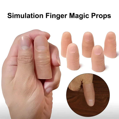 Prosthetic Limbs Fake Fingers Simulated Cots Severed Prostheses Silicone Gloves Disappear To Play Tricky Magic Props Prank