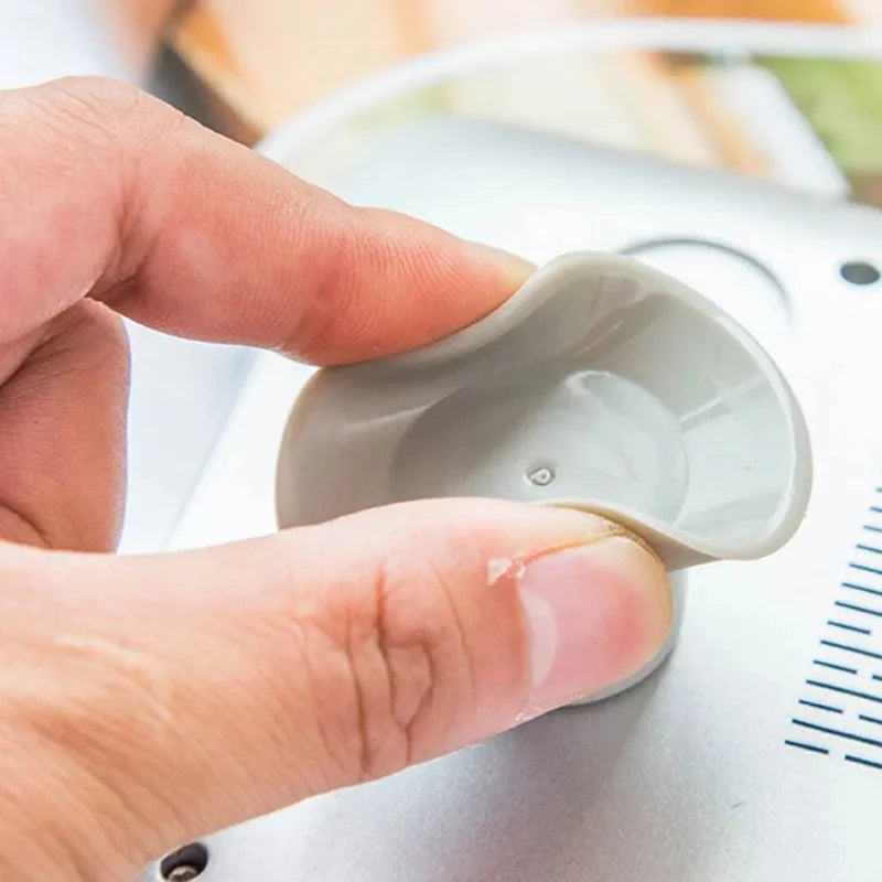 Soft PVC Laptop Cooling Foot Pads Heat Dissipation Raised Stand for MacBook pro Computer Accessories