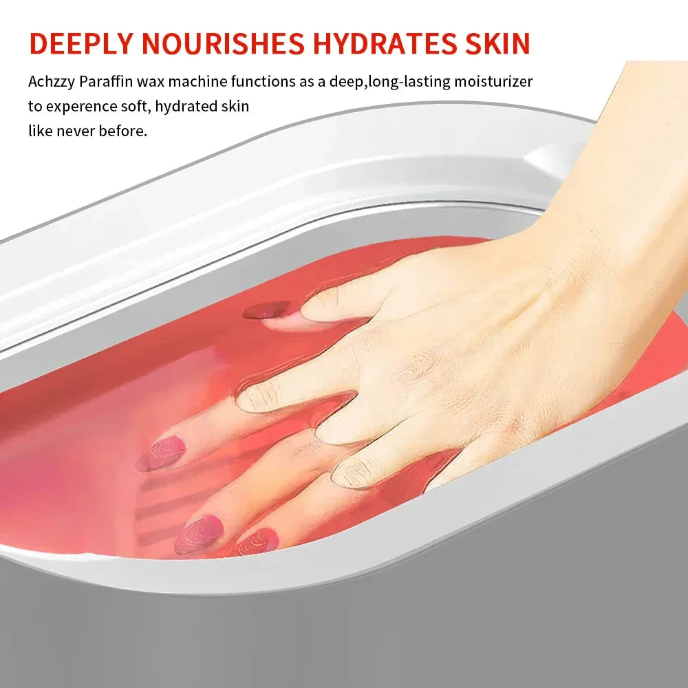 Paraffin Wax Bath Spa Kit for Hands & Feet - Professional Wax Warmer Machine with Moisturizing Hydrating Gloves & Socks