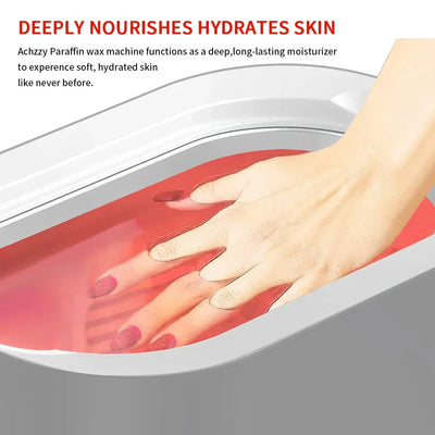 Paraffin Wax Bath Spa Kit for Hands & Feet - Professional Wax Warmer Machine with Moisturizing Hydrating Gloves & Socks