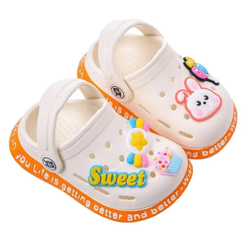 Cartoon Soft Sole Anti Slip Children's Sandals and Slippers | Indoor, Home Shoes For Boys and Girls Kids Shoes
