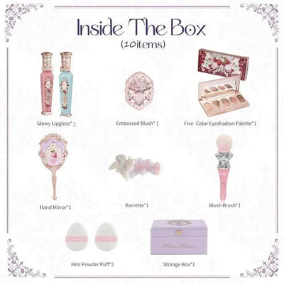 All-In One Gift Set Makeup Kit Full Professional Eyeshadow Blush Powder Lip Cream