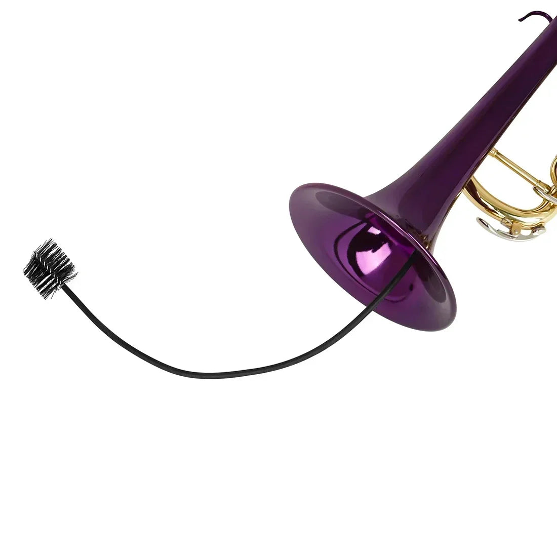 Saxophone  Cleaning Brush Tools Saxophone/Trumpet Maintenance Cleaning Rope Flexible Brush  Instrument Cleanings Accessories