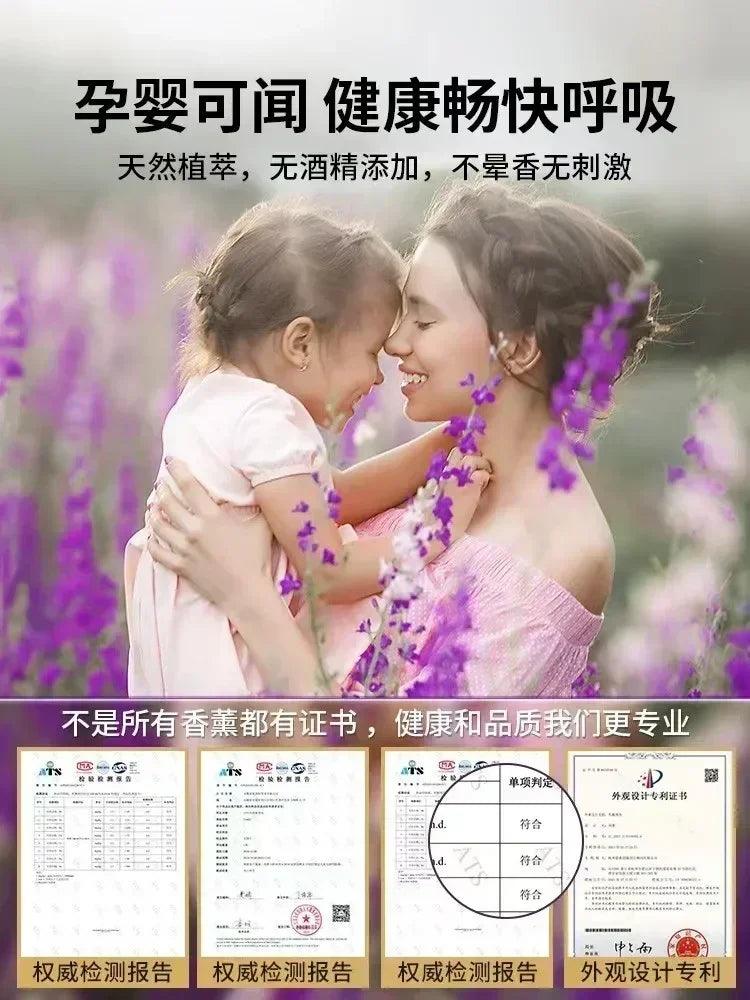 Car aromatherapy perfume car premium sense of niche rotating solar gold leaf net red new