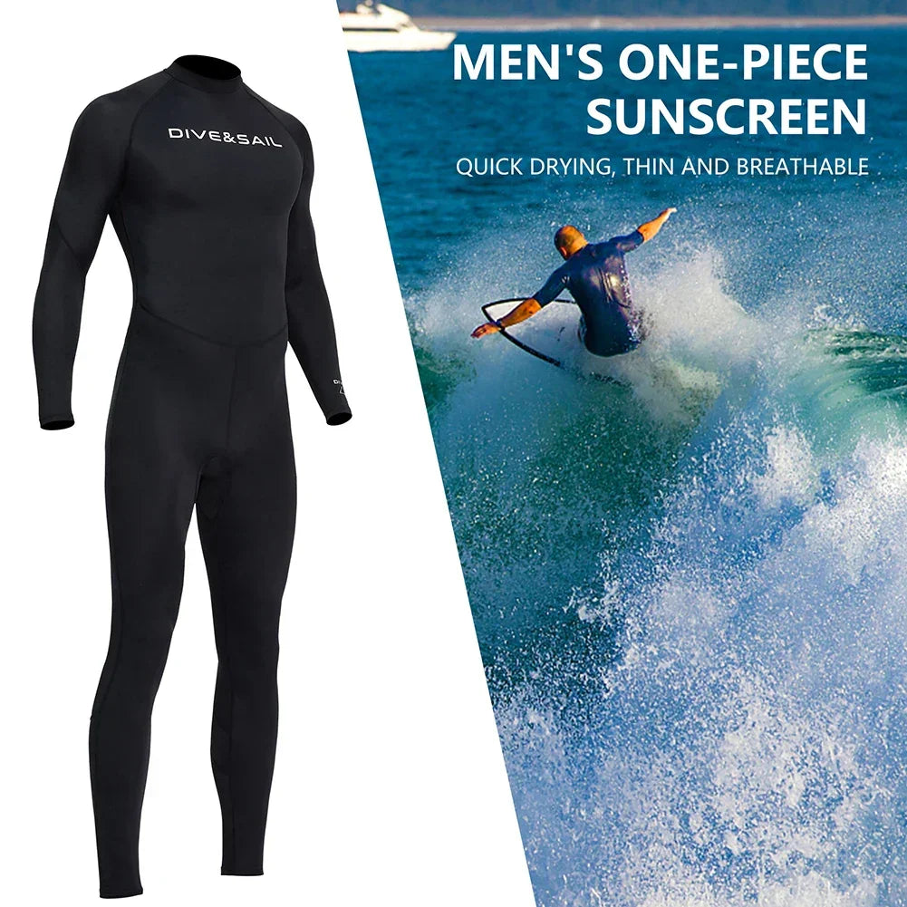 Wetsuit for Men Diving Clothes Sunscreen Snorkeling Surfing Swimsuit Warm Wetsuits Swimming Swimwear Full Suit