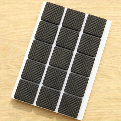 30 self-adhesive furniture cushions, customizable felt seat cushions, scratch resistant floor protection pads