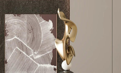 Home Decor Abstract Art Sculpture Large Ornament Living Room Bedside Table Sofa Tea Table Decoration Housewarming Gift