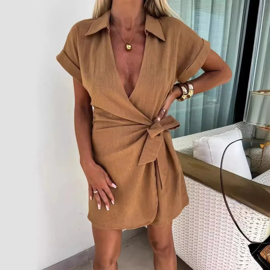 Jumpsuit Women Overalls Letter Print V Neck Cotton Linen Bodysuits Loose Trousers Summer Romper Sexy Streetwear Elegant Bodysuit