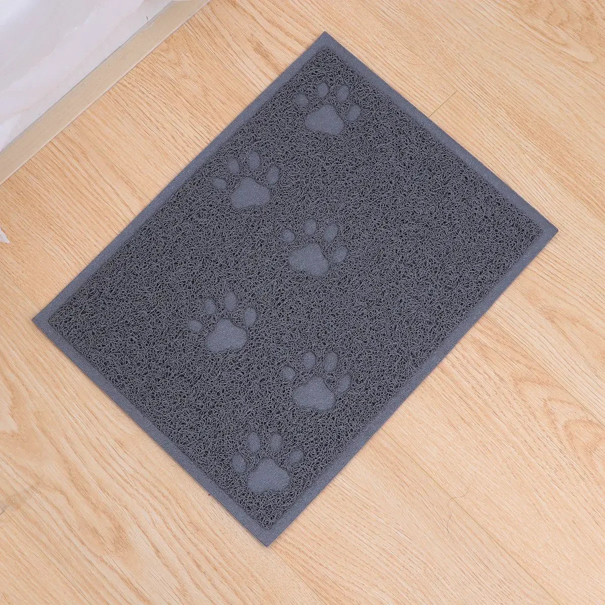 Durable Pvc Cat Litter Mat Pet Cleaning Carpet Dog Cleaning Carpet Cat Cleaning Carpet Pet Supplies Litter Box Mat Washable