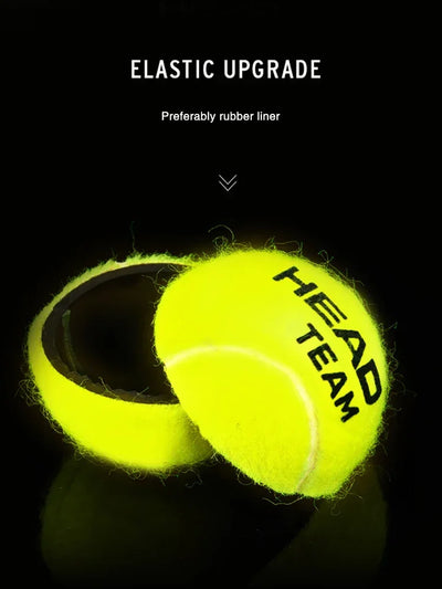 4pcs/lot HEAD Professional TEAM Pressure Tennis Ball Tennis Ball Match Training Ball Single Practice High Elasticity Resistant