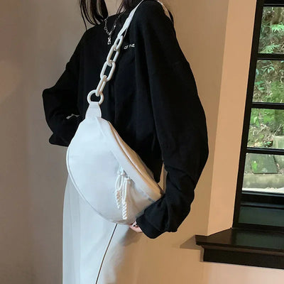 Designer Woman Waist Bag Quality Soft Leather Fanny Pack Purse Fashion Brand Ladies Belt Bag Luxury Shoulder Crossbody Chest Bag