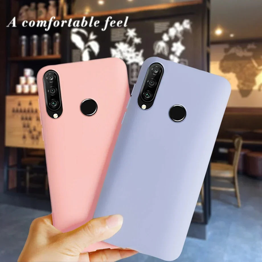 For Huawei P30 Lite Case Plain Slim Soft Matte Silicon TPU Phone Cases For Huawei P30 Lite P30Lite P30Pro P 30 Lite Pro Cover