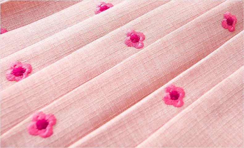 ZJYT New Fashion Women's Autumn Blazer Dresses Long Sleeve Embroidery Double Breasted Office Dress Plus Size Female Clothing