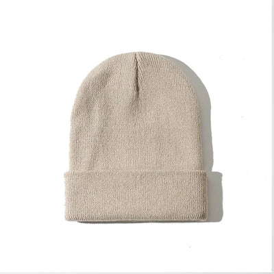 2019 Winter Hats for Woman Beanies Knitted Solid Cute Hat Girls Autumn Female Beanie Caps Warmer Bonnet Ladies Casual Cap Man