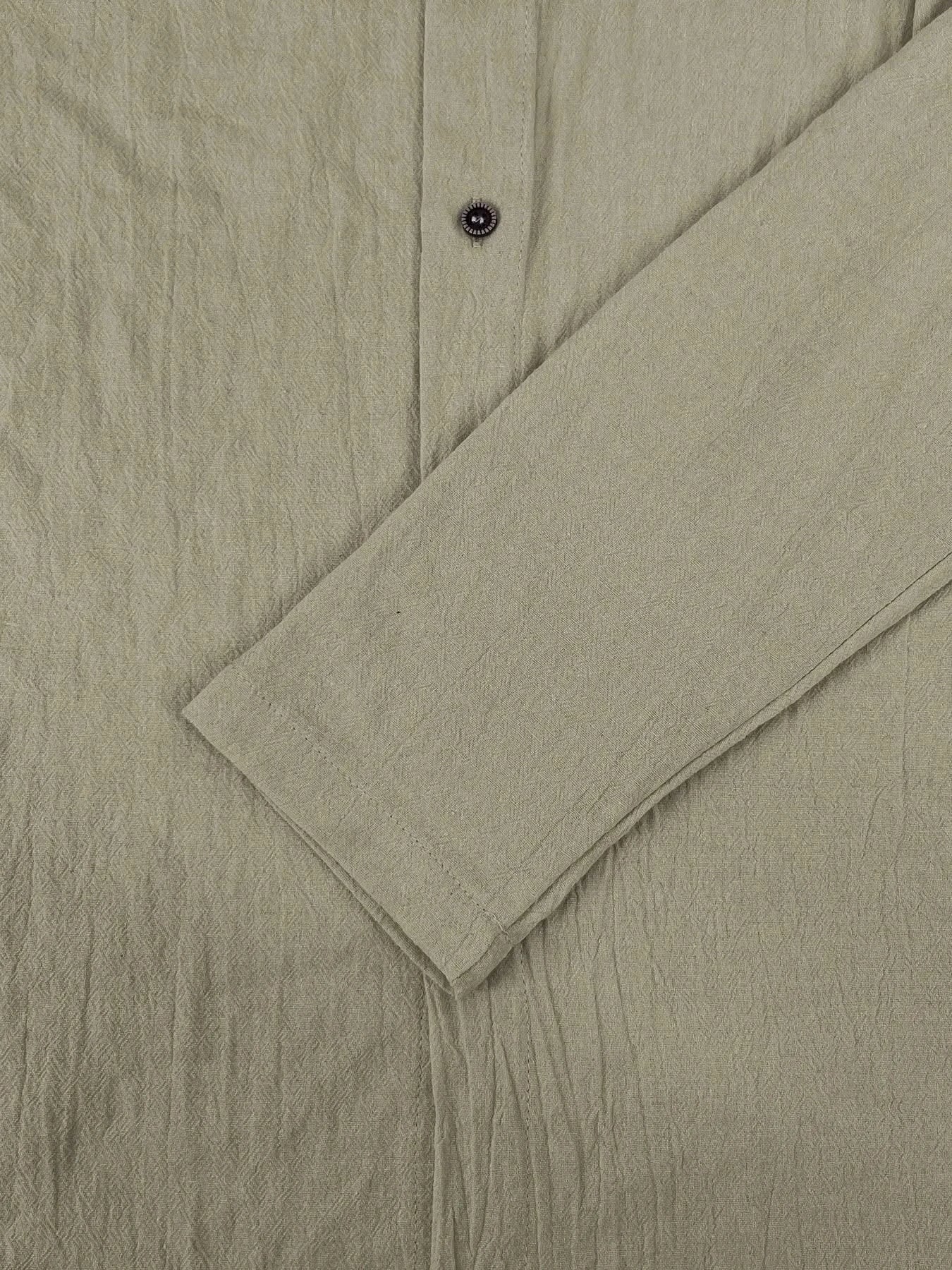 Men's Linen Shirt Solid Streetwear