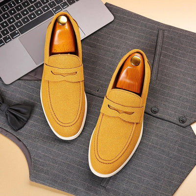 Men's Loafers Casual Slip On Shoes Soft Lightweight