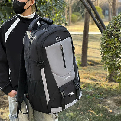 Climbing Backpack with Shoes Pocket Outdoor Travel Hiking Trekking Camping Sports Bag Large Mountaineering Luggage Rucksack