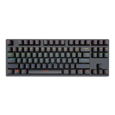 Backlit Gaming Mechanical Keyboard Gamer Mechanic Kit RGB PC USB Wired Keypad Keybord Ergonomic Computer Key Board Mini Teclado