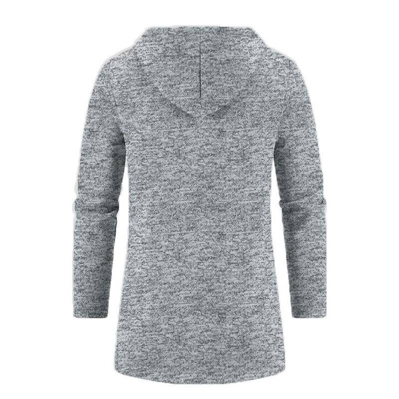 Sweatwear Men's Hoodies Long Sleeve Sweatshirts for Men Zipper Hooded Mens Oversize Winter Top Jacket Coat Black Sweater