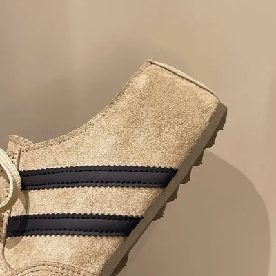 2025 Casual Sneakers Woman Shoes Slippers Flats Platform Sandals Mules NEW Brand Designer Lace Up Loafers Summer Womens Sneakers