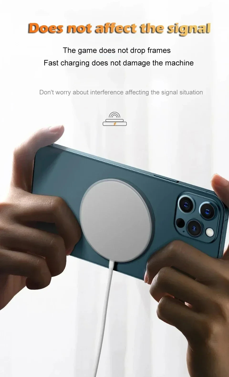 30W Magnetic Wireless Charger Dock Station With Type C Fast Charging Cable For iPhone 16 15 pro Max Airpods Phone Charger Holder