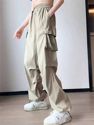 Pockets Cargo Pants Women Outdoors