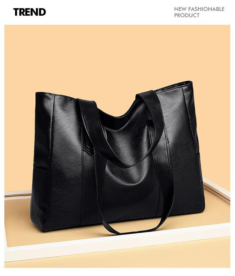 Fashion simple large capacity ladies commuting handbag designer casual shoulder bags for women handheld tote bag bolsos