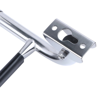 Stainless Steel 3 Step Folding Boat Ladder 2+1 Steps Portable Swim Ladder Telescoping Stepladder for Marine Yacht Boat and More