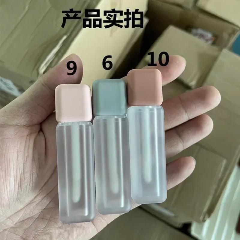 10-50pcs empty 5ml lip gloss frosted tint cosmetic container tubes