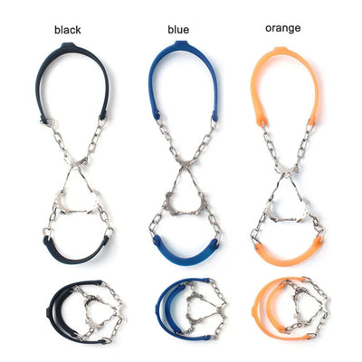 6 Teeth Climbing Crampons Anti-Slip Mountaineering Cleats Unisex Snow Claw Shoe Covers Walking Hiking Accessories