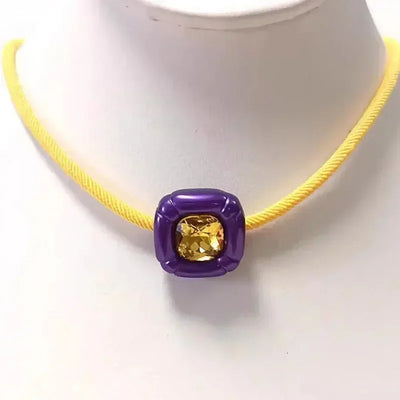 2025 New Trend Fine Jewelry Set Charming Luxury Yellow Flower Crystal Fashion Necklace Bracelet Earrings for Women's Party Gifts