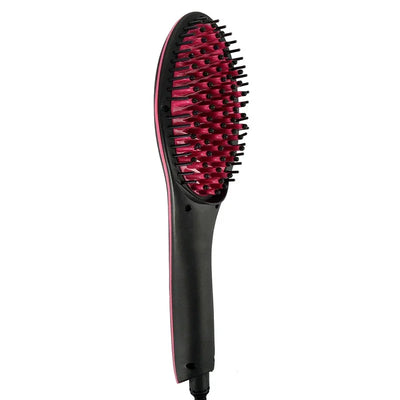 Electric Hair Straightener Brush Ionic Hair Straightening Iron Professional Ceramic Hair Styling Massager Tools Heating Hot Comb