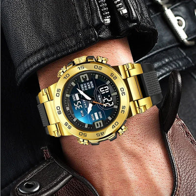 High-End Sports Watch for Teens - Multifunctional, Luminous Alarm, Digital Display,Battery Operated, Digital Movement Watch